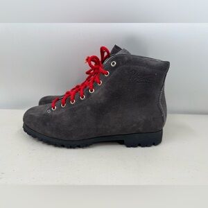 Pivetta DMC Women’s 9 Vintage Gray Suede Hiking Boots Outdoor Trail Trekking